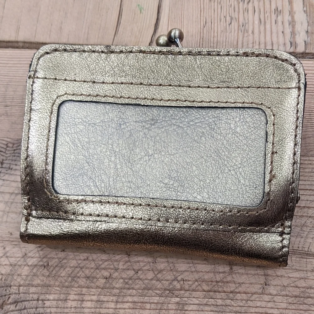 Patricia Nash Iberia Leather Wallet In Antique Gold​ - Picture 4 of 13